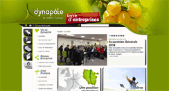 Desktop Screenshot of dynapole.eu